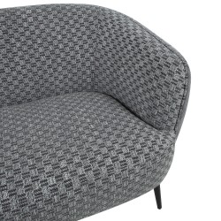 Sofa ACCENT 3-seater, grey