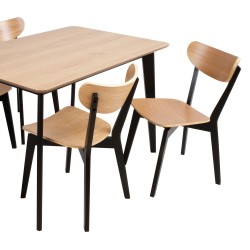 Dining set ROXBY table, 4 chairs (AC85660)