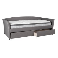 Bed GENESIS 90x200cm, 
brownish gray