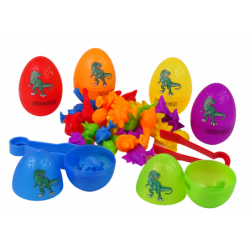Dinosaur Eggs Rubber Suction Cup Figures