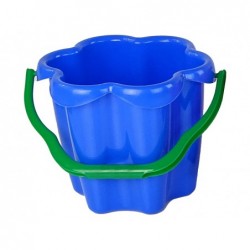 Sand bucket "Flower" Blue