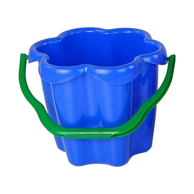 Sand bucket "Flower" Blue