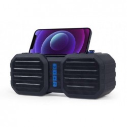 Portable Speaker GEMBIRD Black / Blue Portable 1xAudio-In 1xMicroSD Card Slot Bluetooth SPK-BT-19