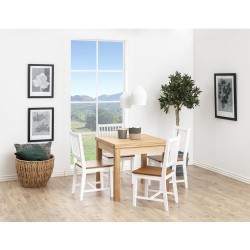 Dining chair BRISBANE white