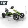 BERG Pedal Go-Kart RALLY DRT GREEN BFR 4-12 aastat kuni 60 kg