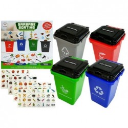 Environmental Game Environment Waste Sorting 4 Containers