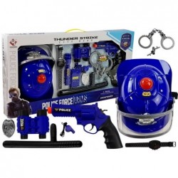 Police Play Set with Weapons Lights and Sounds