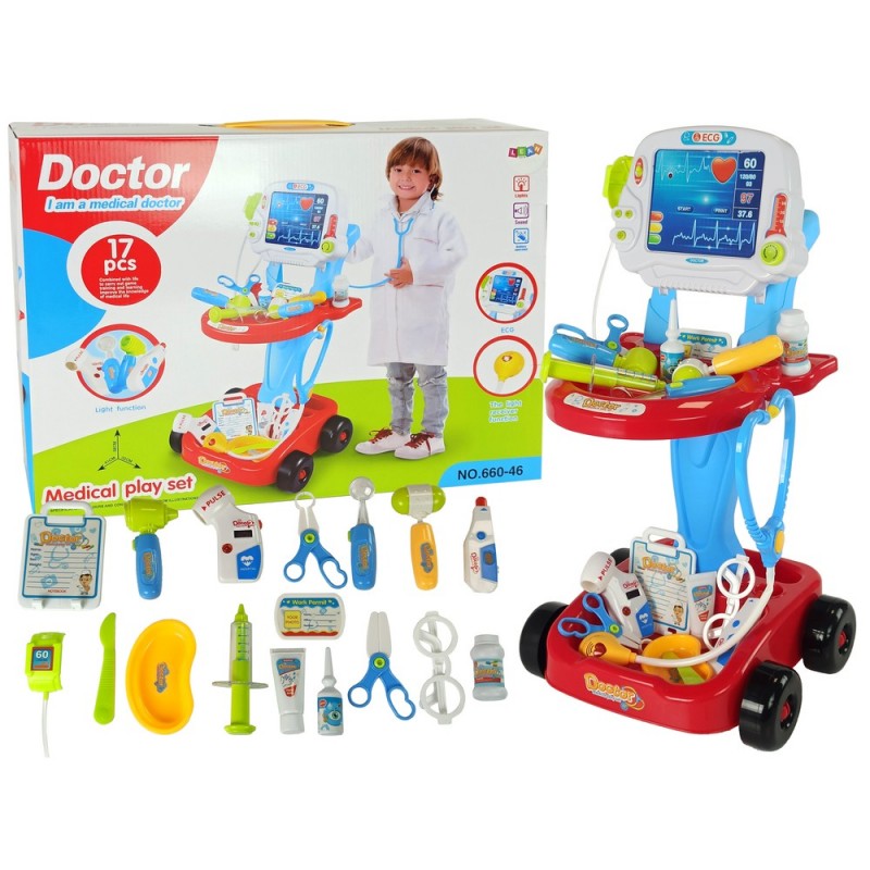 Doctor Trolley Set 17 Pieces