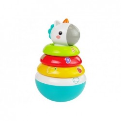 Colorful Unicorn Roly-poly Toy 17 cm
