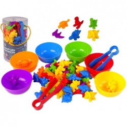Educational Colour Sorting toy Dinosaurs 48 pieces