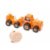 Wooden Educational Tractor Blocks 15351