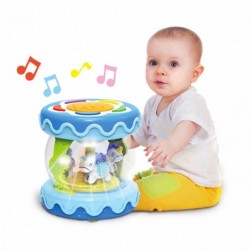Музыкальная шкатулка WOOPIE Drum с легкой музыкальной игрушкой для малышей