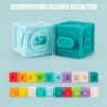 WOOPIE Sensory Blocks Squeeze Puzzle Sound Learning to Count 20 el.