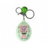 Key ring Game Paper Stone Scissors Green