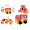 Wooden Mini Bus Happy Animals Sorter LM-10 13197