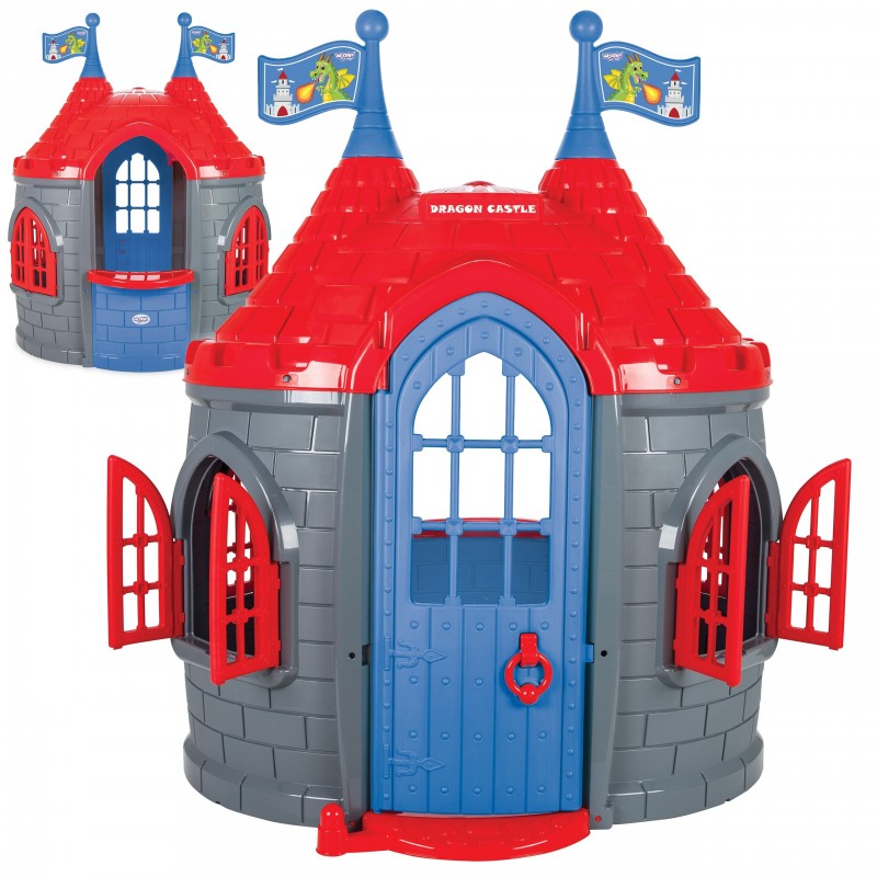 WOOPIE Garden House Castle For Princess and Knight Gray