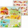 TOOKY TOY Interactive Educational Board Sorter Montessori Animals and Alphabet