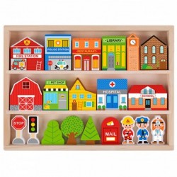 TOOKY TOY Wooden Set of...