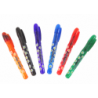 Gel Pens for making tattoos 6 pieces of glitter pens + stencils Tattoo Pen