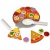 Pizza Set Wooden Jigsaw Puzzle Velcro Accessories