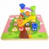 TOOKY TOY Multifunctional Board Set of Colorful Screws Learning Shapes