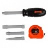DIY Kit in a Carrying Case Tools Drill Battery Drill Screwdriver