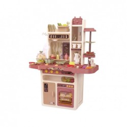 Children's Kitchen Water Steam Sound Lights Accessories 65 Pieces