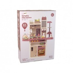 Children's Kitchen Water Steam Sound Lights Accessories 65 Pieces