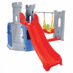WOOPIE Playground Castle 3in1 Swing Slide 166 cm