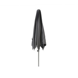 Зонт от солнца BALCONY D2,7м, push-up, алюминиевая ножка с порошковым покрытием, цвет  серый, материал  полиэстер, цвет 