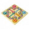 Wooden Ball Game Beads Educational Board Chinese