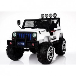 Ride on Car S2388 Jeep White 4x45W