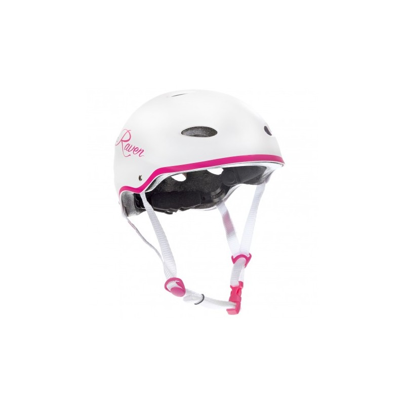 Helmet Raven F511 White/Pink