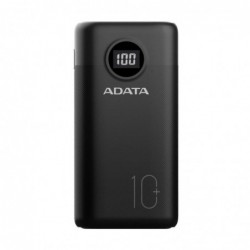 ADATA POWER BANK USB 10000MAH BLACK/AP10000QCD-DGT-CBK