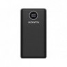 ADATA POWER BANK USB 20000MAH BLACK/AP20000QCD-DGT-CBK
