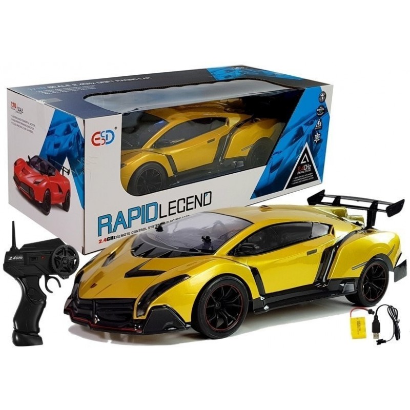 R/C Car Sport 1:10 Gold