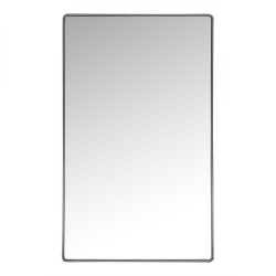 Зеркало CRYSTAL 50x80x3,6cм, с защитной плёнкой, хромированная стальная рама