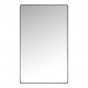 Зеркало CRYSTAL 50x80x3,6cм, с защитной плёнкой, хромированная стальная рама