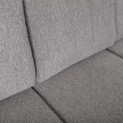 Corner sofa YORK LC light grey