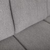 Corner sofa YORK LC light grey