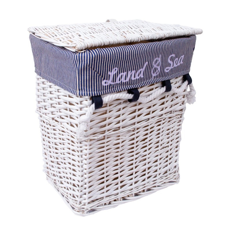 Laundry basket WILLI SEA L 39x28xH45cm