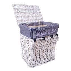 Laundry basket WILLI SEA L 39x28xH45cm