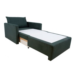 Кресло   кровать COLOGNE, 103x92x89см, тёмно-зелёный