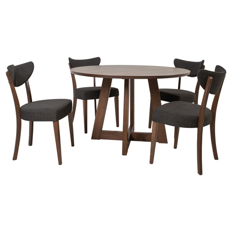 Dining set ADELE table, 4 chairs (21923)