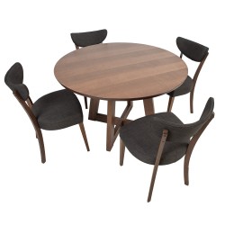 Söögilauakomplekt ADELE laud ja 4 tooli