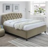 Bed ZETA 160x200cm, with mattress HARMONY DUO, beige