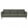 Sofa LANDO 3-seater, green