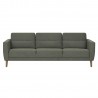 Sofa LANDO 3-seater, green