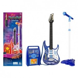 Kids Toy Guitar Amplifier Microphone MP3 Input