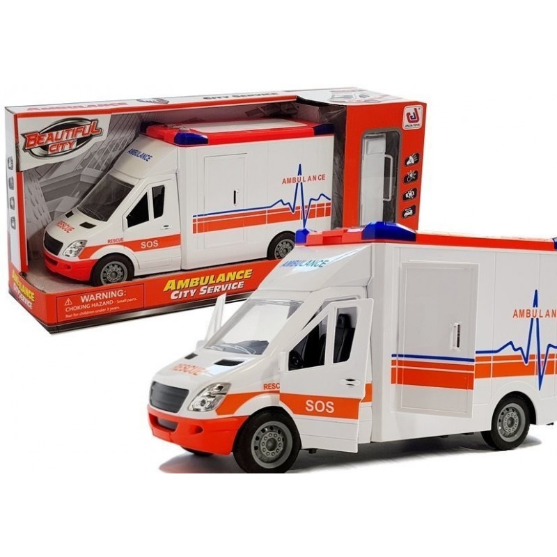 Ambulance with Stretcher Sound and Light